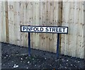 Pinfold Street sign