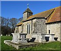 TR0266 : Sheppey - Harty - St Thomas's - Chest tombs by Rob Farrow