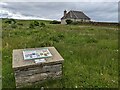 Strathborg house and Picnic Site plaque