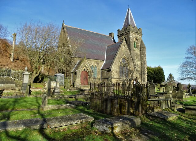 Another view of St Bartholomew's Church, Deanhead