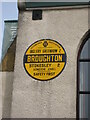 Old circular AA sign on Ingleby Road, Great Broughton