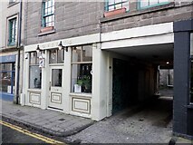 NO4030 : Hairdresser, Exchange Street, Dundee by Richard Webb
