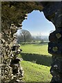 View from Wiston Castle