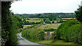 Farmland west of High Offley in Staffordshire