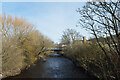 The River Colne near the Stadium Leisure and Business Complex, Huddersfield