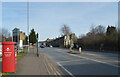 The junction of Old Fieldhouse Lane and Leeds Road (A62), Huddersfield