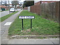 Leys Court sign