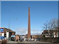 NY3955 : Dixon's Chimney, Carlisle by Adrian Taylor