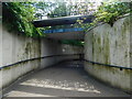 Underpass below A1206 roundabout, Blackwall