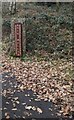 Vertical Six Bells name sign, Blaenau Gwent