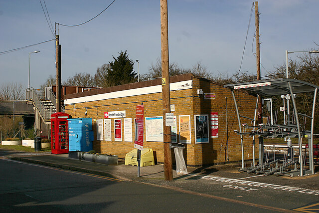 North Fambridge station - frontage © David Kemp :: Geograph Britain and ...