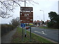 Tourist Information signs on Kingsgate (A1038)