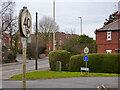 SO9582 : "Antique" speed restrictor signs, Uffmoor Estate, Hasbury by Oliver Mills