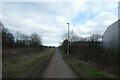 Cycle path along Red Road