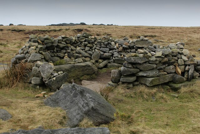 Wind Shelter On Blackstone Edge © Chris Heaton :: Geograph Britain And ...