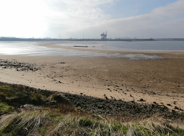 Bran Sands and the mouth of the River... © Oliver Dixon :: Geograph ...