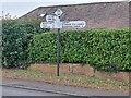 Direction Sign - Signpost on the A3074 in Corfe Mullen