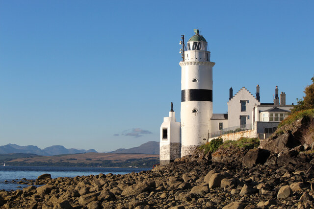 Cloch Lighthouse © Thomas Nugent :: Geograph Britain and Ireland