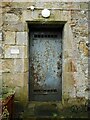 NS5555 : Metal door to the castle by Richard Sutcliffe