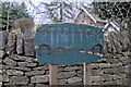 SK9415 : Village name board by Bob Harvey