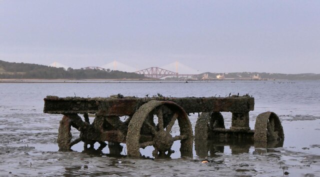 Trolley in the Firth of Forth, Midlothian