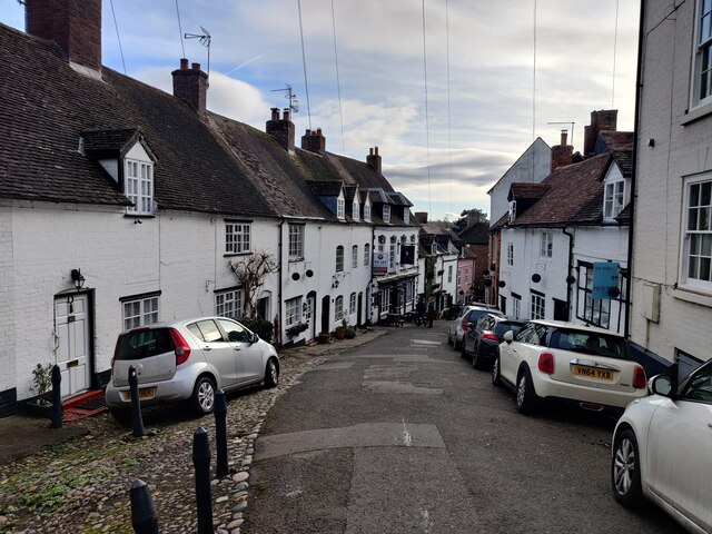 The Cartway In Bridgnorth © Mat Fascione Geograph Britain And Ireland 7588