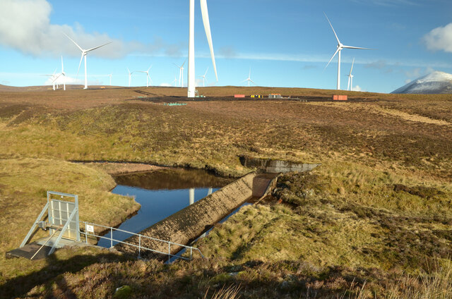 Green Energy New and Old, Creag Riabhach, Sutherland