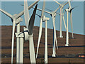NC5227 : A group of Wind Turbines, Creag Riabhach, Sutherland by Andrew Tryon
