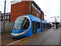 West Midlands Metro: Tram at Wolverhampton St George