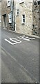 Love road marking