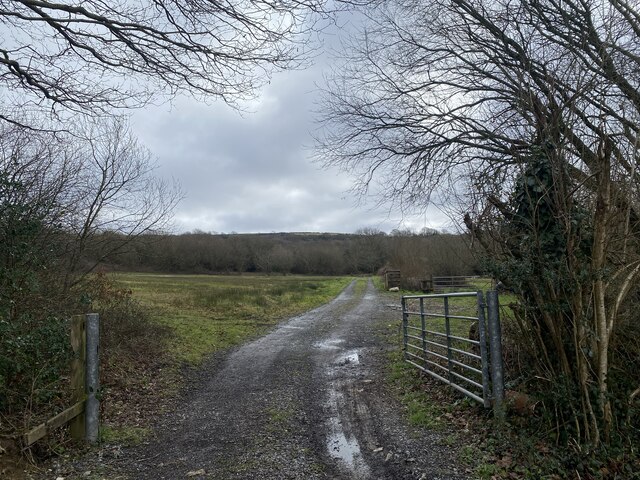 Track to Blaen Carway © Alan Hughes cc-by-sa/2.0 :: Geograph Britain ...