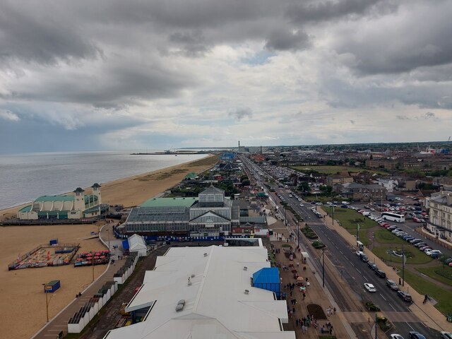 Great Yarmouth from the big wheel