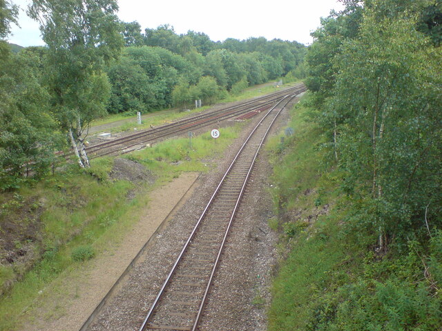 Railway Branch line near Cooper Bridge