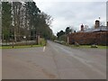 SU3666 : Templeton Road from entrance to retirement village by Oscar Taylor
