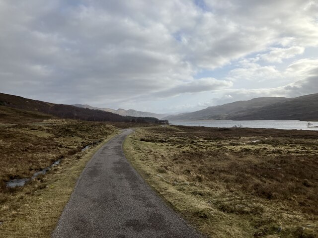 Track to Loch Achall © Dave Thompson :: Geograph Britain and Ireland