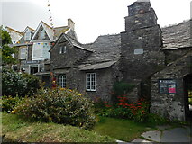 SX0588 : Tintagel Old Post Office, Fore Street by Bryn Holmes