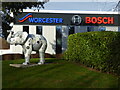 Elephant outside Worcester Bosch