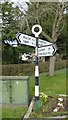 NZ4713 : Direction Sign â€“ Signpost in Thornton by Mike Rayner