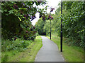 Path beside railway, Feltham