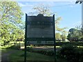 Sign, Lenton Recreation Ground