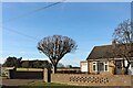 Bungalow and field on Chawston Lane