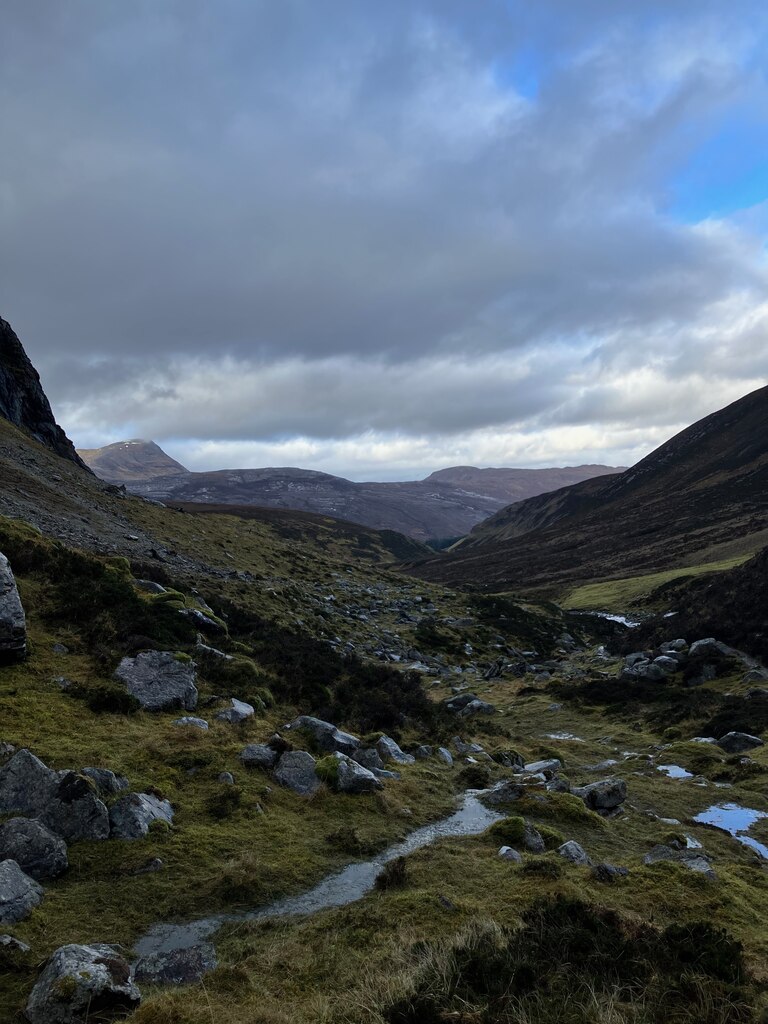 View down the Glen © Dave Thompson :: Geograph Britain and Ireland