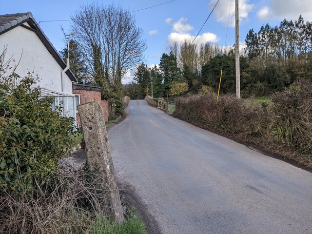 House, and the road going over the River Otter