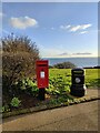 Postbox at Foxholes Hill, Exeter