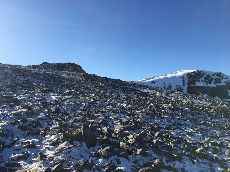 Towards The Summit Of Beinn A Chlachair Steven Brown Cc By Sa Geograph Britain And Ireland