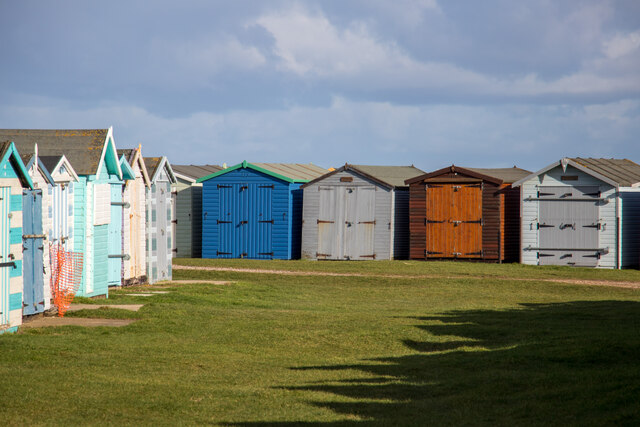 Beach Huts at Dovercourt
