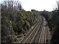 Looking south from Station Road, Burton