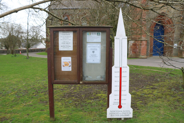 Church Notice Board, Kirkcudbright