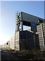 Motorway gantry in Avonmouth