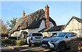 TL1062 : Thatched house on Colmworth Road, Little Staughton by David Howard